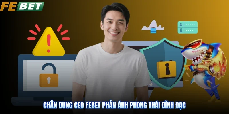 Chân dung CEO Febet phản ánh phong thái đĩnh đạc
