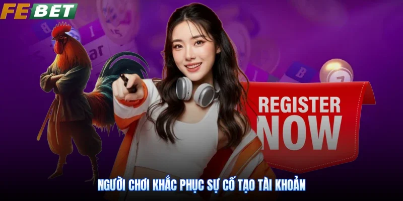 Người chơi khắc phục sự cố tạo tài khoản