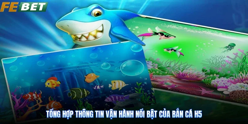 Tổng hợp thông tin vận hành nổi bật của bắn cá H5